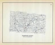 Champaign County, Ohio State 1915 Archeological Atlas